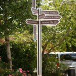 Thomann-Campus: Unser Wegweiser vor dem Shop
