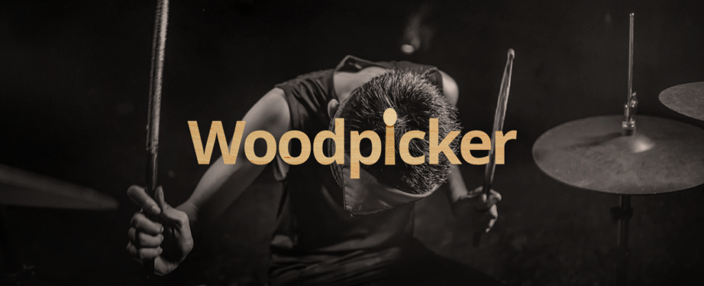 Drummer playing with drumsticks – Thomann Woodpicker drumstick finder