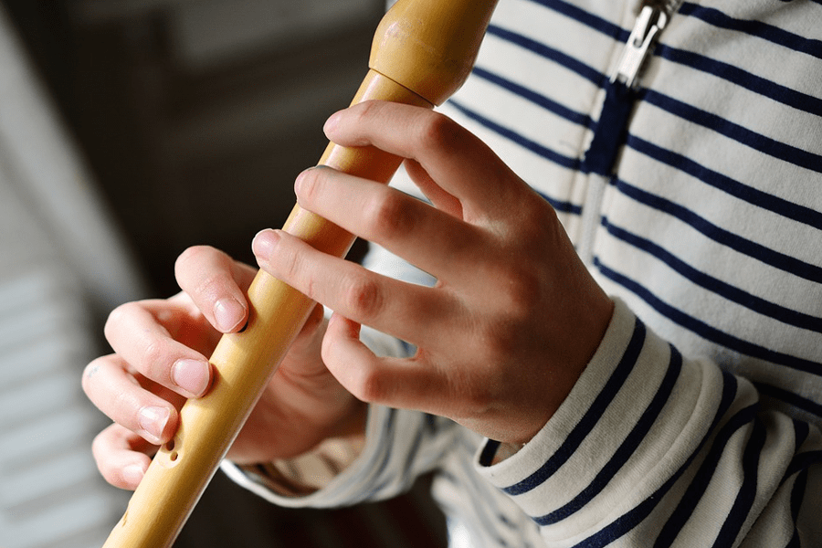 recorder fingering